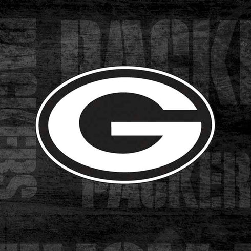 NFL Green Bay Packers Black & White Moto E5 Play Skin